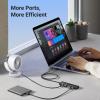imageUGREEN USB 30 Hub 4 Ports USB A Splitter UltraSlim USB Expander for Mouse Keyboard Flash Drive U Disk Printer Compatible with Laptop Desktop PC Xbox PS5 and More2 feet