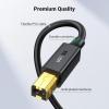 imageUGREEN USB A to USB B Printer Cable 5ft  HighSpeed for HP Canon Brother Samsung Dell Epson Lexmark Xerox and More66 FT