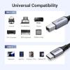 imageUGREEN USB B to USB C Printer Cable 3 FT Nylon USB B to USBC Cable for MacBook ProAir MIDI Cable Compatible with MIDI KeyboardDJ ControllerDACYamaha Casio Digital Piano for iPadSilver