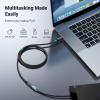 imageUGREEN USB C Extension 10Gbps USB 32 USBC Extension Cable 100W4K 60Hz Compatible with iPhone 1615 M3 MacBook ProAir iPad Air 2024 Galaxy S24 Ultra Switch Consoles etc Grey 1 mBlack