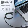 imageUGREEN USB C Extension 10Gbps USB 32 USBC Extension Cable 100W4K 60Hz Compatible with iPhone 1615 M3 MacBook ProAir iPad Air 2024 Galaxy S24 Ultra Switch Consoles etc Grey 1 mGrey