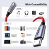imageUGREEN USB C to 35mm Audio Adapter Type C to Headphone Aux Jack Dongle 24bit96kHz HiFi DAC Cable Cord Compatible with iPhone 17 16 Pro Max16 Plus iPad Galaxy S25 S24 Ultra Pixel 10 GreyRed