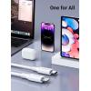 imageUGREEN USB C to Lightning Cable 3FT MFi Certified PD Fast Charging Lightning Cord Compatible with iPhone 16151414 Pro1313 Pro1212 Pro11 MacBook iPad AirPods Pro6FT