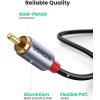 imageUGREEN USB C to RCA Audio Cable Type C to 2RCA Male Jack Plug Adapter Car Auxiliary Stereo Speaker Amp Cord Compatible with iPhone 17 16 Pro Max16 Pro16 Plus iPad Pro Galaxy S25 Pixel 10 Pro 5FT