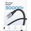 imageUGREEN USB C to USB C Cable 100W 2Pack USB C Charger Cable for iPhone 1717 Air17 Pro17 Pro Max16 MacBook Pro iPad Pro Dell XPS Samsung Galaxy S25S24S22 Ultra Switch Pixel 33FT BlackBlack