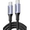 imageUGREEN USB C to USB C Cable 100W 2Pack USB C Charger Cable for iPhone 1717 Air17 Pro17 Pro Max16 MacBook Pro iPad Pro Dell XPS Samsung Galaxy S25S24S22 Ultra Switch Pixel 33FT BlackBlack