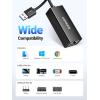 imageUGREEN USB to Ethernet Adapter 1000Mbps Plug and Play Ethernet Adapter with USB 30 Driver Free RJ45 LAN Network Dongle Compatible with Nintendo Switch Laptop PC MacBook Windows macOS LinuxBlack