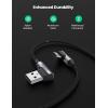 imageUGREEN USB to USB C Cable 90 Degree USB C Fast Charging Cord Compatible with iPhone 1616 Plus16 Pro16 Pro Max15Samsung Galaxy S10S10Pixel 76aLG G8G7PixelSwitch etc 16FT33FT