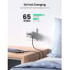 imageUGREEN USB to USB C Cable 90 Degree USB C Fast Charging Cord Compatible with iPhone 1616 Plus16 Pro16 Pro Max15Samsung Galaxy S10S10Pixel 76aLG G8G7PixelSwitch etc 16FT33FT