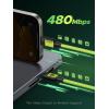 imageUGREEN USBC to USBC Cable 100W Fast Charging Genshin Impact KinichThemed Design Compatible with iPhone 1616 Pro16 Pro Max MacBook ProAir Galaxy S25S24 iPad ProAir Pixel 8 33ft