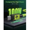 imageUGREEN USBC to USBC Cable 100W Fast Charging Genshin Impact KinichThemed Design Compatible with iPhone 1616 Pro16 Pro Max MacBook ProAir Galaxy S25S24 iPad ProAir Pixel 8 33ft