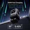 imageUGREEN Uno 100W USB C Charger Nexode 4Port GaN Charger Compact Fast USB C Power Adapter for MacBook ProAir 2025 iPad Pro iPhone 17 Pro Galaxy S25 Ultra Pixel 10 Steam Deck ROG Ally