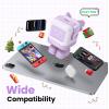 imageUGREEN Uno 30W USB C Charger Block Compact Nexode Robot GaN Fast Charger for iPhone 17161514 Galaxy S25S24S23S22 Pixel 109876 MacBook Air iPad Pro BlackPurple