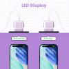 imageUGREEN Uno 30W USB C Charger Block Compact Nexode Robot GaN Fast Charger for iPhone 17161514 Galaxy S25S24S23S22 Pixel 109876 MacBook Air iPad Pro BlackPurple