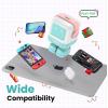 imageUGREEN Uno 30W USB C Charger Block Compact Nexode Robot GaN Fast Charger for iPhone 17161514 Galaxy S25S24S23S22 Pixel 109876 MacBook Air iPad Pro BlackPink Blue