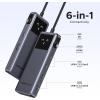 imageUGREEN Uno 6 in 1 USBC Hub with 10Gbps USBC ampamp USBA Data Ports 4K60Hz HDMI for MacBook ProAir iPad Pro Surface XPS Thinkpad and More