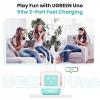imageUGREEN Uno 65W USB C Charging Block Nexode 3Port GaN Charger Compact Fast USB C Power Adapter for MacBook ProAir XPS 13 Note 2010 iPhone 1716 Galaxy S25S24 Steam Deck ROG AllyBlackPink Blue