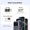 imageUGREEN Uno Power Bank with Builtin USBC Cable 10000mAh Portable Charger PD 30W Fast Charging Battery Pack with TFT Display for iPhone 16 SeriesGalaxy S24LGPixeliPadAirpods and More