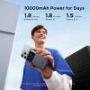 imageUGREEN Uno Power Bank with Builtin USBC Cable 10000mAh Portable Charger PD 30W Fast Charging Battery Pack with TFT Display for iPhone 16 SeriesGalaxy S24LGPixeliPadAirpods and More