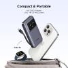 imageUGREEN Uno Power Bank with Builtin USBC Cable 10000mAh Portable Charger PD 30W Fast Charging Battery Pack with TFT Display for iPhone 16 SeriesGalaxy S24LGPixeliPadAirpods and More