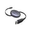 imageUGREEN 100W Retractable USB C Cable Type C Cord USB C Charger Cable for iPhone 171614 MacBook ProAir Galaxy S25S25S24 iPad ProAir Pixel 98 Switch AirPods Black 33FT