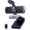 imageUGREEN 4K Webcam for PC Ultra HD Web Camera with Microphone Privacy Cover 70 Fov PDAF Autofocus USB A ampamp USB C Adapter Plug ampamp Play for Streaming Conference Zoom Switch 2