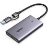 imageUGREEN 4K30Hz HDMI Capture Card Full HD 2K 30FPS 1080P 60FPS HDMI to USB 30 HDMI Loop Out Video Capture Card with Low Latency for Streaming Gaming Compatible with Switch 2PS5XboxPCMac