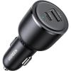 imageUGREEN 63W USB C Car Charger Adapter PPS 45W Super Fast Charging 20 Type C Car Charger Cargador para Carro Dual USB C for iPhone 171615141312 Galaxy S24S23S22Series iPad MacBook