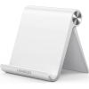 imageUGREEN Cell Phone Stand Holder for Desk Adjustable Compatible with iPhone 13 12 Pro Max 11 SE XS XR 8 Plus 6 7 Galaxy Note20 S20 S10 S9 S8 Foldable BlackWhite