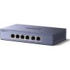 imageUGREEN Ethernet Switch 6 Port PoE Switch 4 PoE60W and 2 Gigabit Uplink Plug ampamp Play AutoVLANExtend Mode Sturdy Metal Desktop or Wall Mount Network Splitter Hub for Security Camera IP Phone