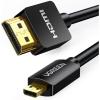 imageUGREEN Micro HDMI to HDMI Cable Adapter 4K 60Hz Ethernet Audio Return Channel Compatible with GoPro Hero 76 Raspberry Pi 5 Retroid Pocket 33 Yoga 3 B500 Camera Video Capture Card 3FT16FT