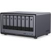 imageUGREEN NASync DXP8800 Plus 8Bay Desktop NAS Intel i5 1235u 10Core CPU 8GB DDR5 RAM 128G SSD 2X 10GbE 2X M2 NVMe Slots 8K HDMI 2X TBT4 Network Attached Storage Diskless