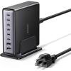imageUGREEN Nexode 200W GaN USB C Charging Station 8Port Desktop Charger with PD 100W for MacBook Pro 16quotAir Dell XPS iPad Pro iPhone 171615 Galaxy S25S24 Pixel 109