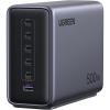 imageUGREEN Nexode 500W GaN Charging Station 6Port USBC ampamp USBA with 240W Single Port Smart Temperature Control ampamp SpaceSaving Design for iPhone 171615 Galaxy S25S24 MacBook ProAir iPad Laptops