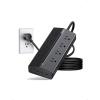 imageUGREEN Power Strip 20 in 1 with 20W USB C Fast Charging16AC  1USB C  3USB AWider Outlet Spacing 15M Durable Extension Cord for HomeOfficeDormTravel TUV Listed