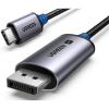 imageUGREEN USB C to DisplayPort 14 Cable 8K60Hz 4K240Hz Unidirectional Thunderbolt 43 to DisplayPort Cord USB C to DP 324Gbps Compatible iPhone 17 MacBook ProAir iPad Mac Mini Galaxy XPS 66FT33FT