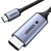 imageUGREEN USB C to HDMI Cable 8K60Hz 4K240Hz HDMI 21 Cable Thunderbolt 43 Type C to HDMI 48Gbps HDR HDCP23 Compatible for MacBook Pro Air iPad Mac mini iPhone 17 Pro Max Galaxy S25 Pixel 9 XPS10FT