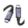 imageUGREEN USB C to USB C Cable 240W USB4 Gen4 80Gbps Premium 17K Dual 8K Triple 4K Display PD31 Type C Fast Charging Compatible with USB C Monitors MacBook iPad iPhone 171614 33FT