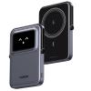 imageUGREEN Uno Magnetic Power Bank Wireless Portable Charger 20W Fast Charging Battery Pack with Foldable Stand and TFT Display 5000mAh for iPhone 1717 Air17 Pro17 Pro Max16151413 Series Black