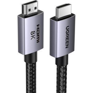 imageUGREEN 8K HDMI 21 Cable 48Gbps 66FT Certified Ultra High Speed HDMI Cord Aluminum 4K240Hz 120Hz 10K 8K60Hz HDCP 22ampamp23 eARC HDR 10 Dolby Compatible with PS5BlurayRoku TVSwitch 2Mac mini33FT