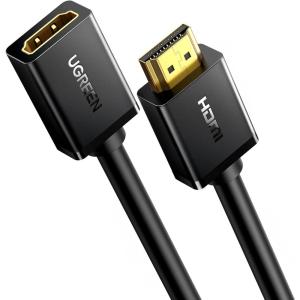 imageUGREEN HDMI Extension Cable 4K HDMI Extender 15FT Male to Female Adapter Cord Compatible with Roku TV Stick PS5 PS4 Xbox Laptop PC Nintendo Switch 2 Blu Ray Player Google Chromecast Wii U HDTV3FT
