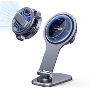 imageUGREEN Magnetic Wireless Car Charging Phone Mount Phone Holder Compatible with Tesla Model 3Y iPhone 1717 Air17 Pro17 Pro Max1615141312 Series