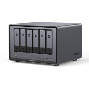 imageUGREEN NASync DXP6800 Pro 6Bay Desktop NAS Intel i5 1235u 10Core CPU 8GB DDR5 RAM 128G SSD 2X 10GbE 2XM2 NVMe Slots 8K HDMI 2XTBT4 Network Attached Storage DisklessDXP6800 Plus  6bay