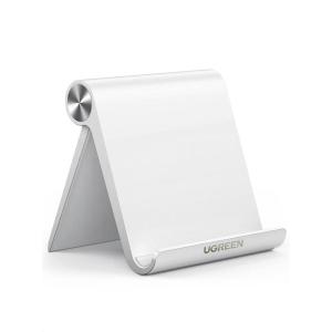 imageUGREEN Tablet Stand Holder Adjustable Portable Desktop Dock Office Compatible with iPad Pro 11 97 105 Air Mini 5 4 3 2 iPhone 17 16 15 14 13 12 BlackWhite
