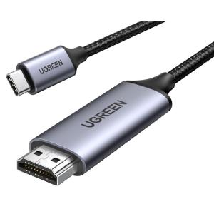 imageUGREEN USB C to HDMI Cable 4K60Hz 66FT Type C to HDMI Adapter Thunderbolt 43 to HDMI for Home Office Compatible with iPhone 17 Pro Max MacBook Pro Air iPad Pro XPS Galaxy S25 Steam Deck66FT