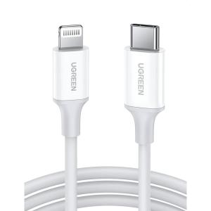 imageUGREEN USB C to Lightning Cable 3FT MFi Certified PD Fast Charging Lightning Cord Compatible with iPhone 16151414 Pro1313 Pro1212 Pro11 MacBook iPad AirPods Pro6FT