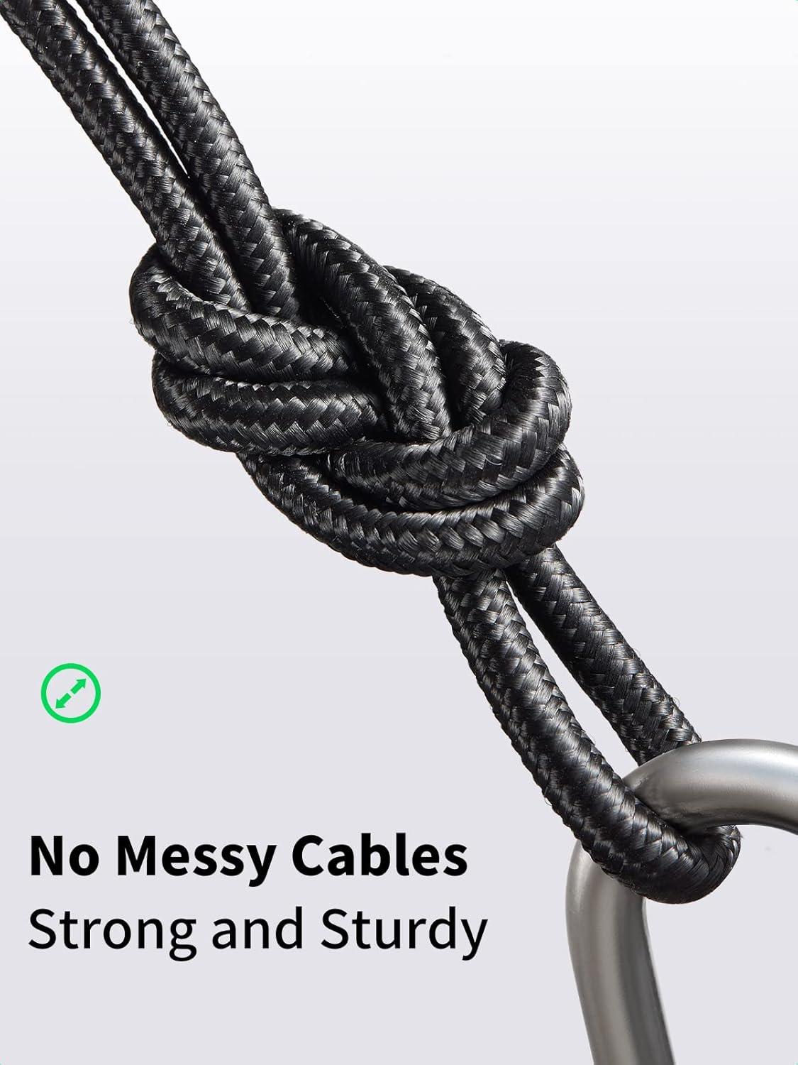 imageUGREEN USB to USB C Cable USB C 30 Cable 5Gbps Data Transfer Type C Cable Fast Charging Nylon Braided Cord for Android AutoiPhone 16Galaxy S21 S20 A53 A71iPad Mini 6SwitchPS5 Controller 33FT33FT