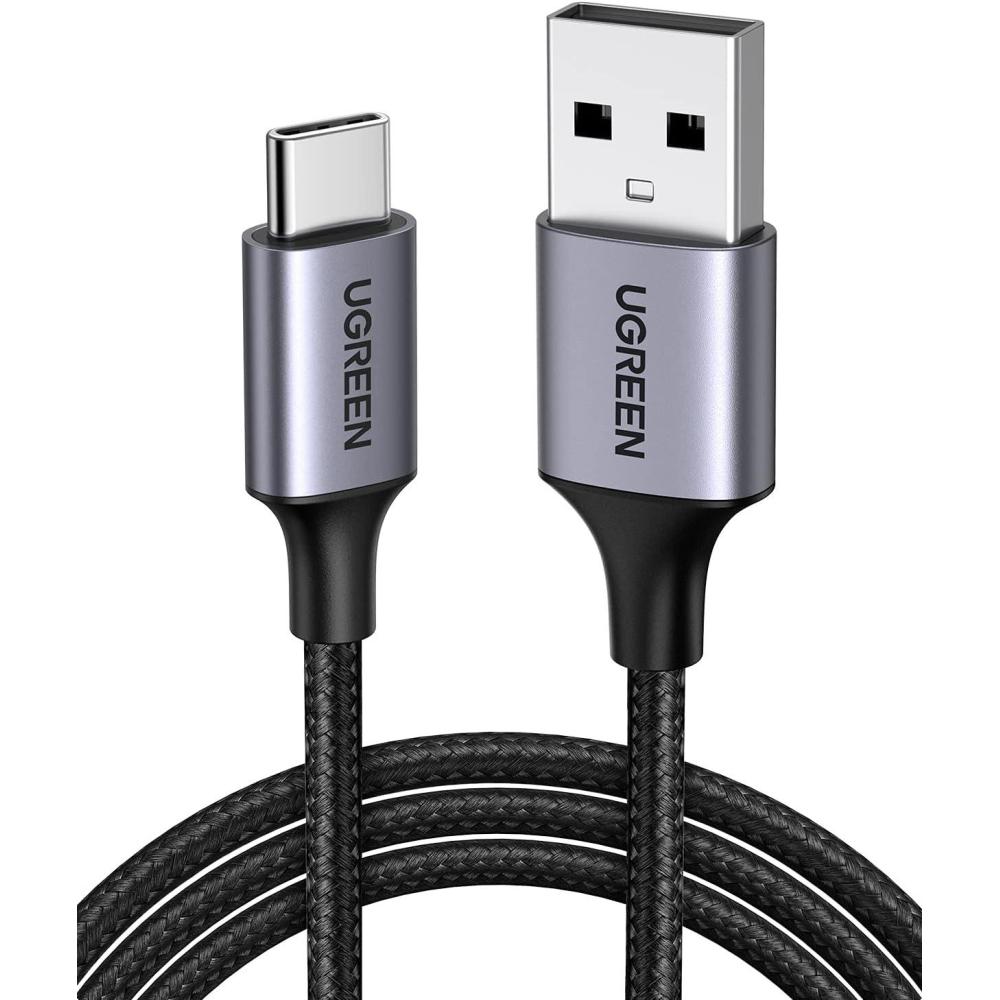imageUGREEN USB to USB C Cable Car Carplay Cable USB A to Type C Cable Fast Charging Braided USB C Cord Compatible with iPhone 1616 Plus16 Pro15 Samsung Galaxy S24S23 Pixel 87 16FT10 ft