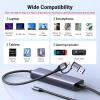 imageUGREEN 1080P 60FPS 2K30Hz Capture Card with 100W Power Delivery Type C to USBAC Video Capture Card USB 30 with UltraLow Latency for Streaming Compatible with Switch iPad Steam Deck iPhone 17