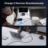 imageUGREEN 140W USB C Cable 5FT 2in1 USB C to USB C Cable Fast Charging for iPhone 1717 Pro Max1614 Series Galaxy S25S25S24 Series MacBook AirPro iPad ProAir Steam Deck and More66FT